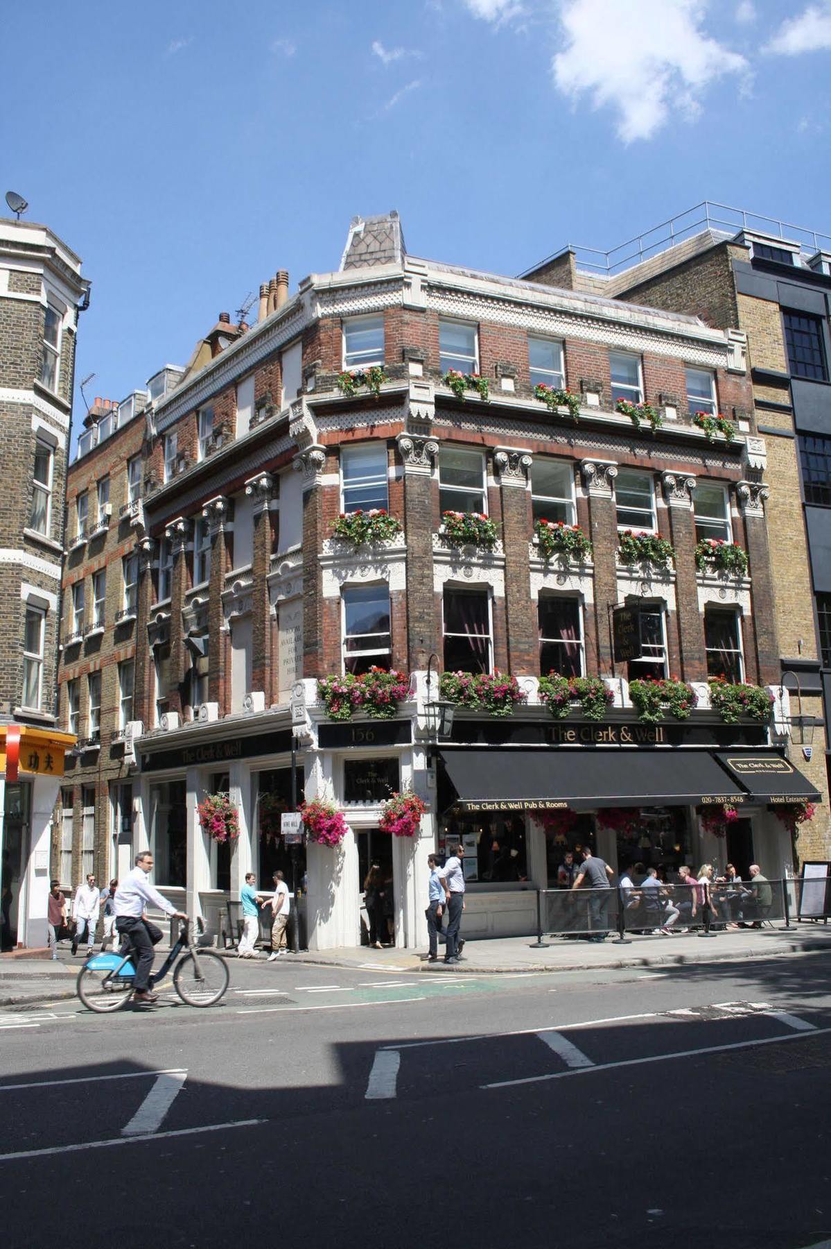 The Clerk & Well Pub And Rooms London Exterior foto